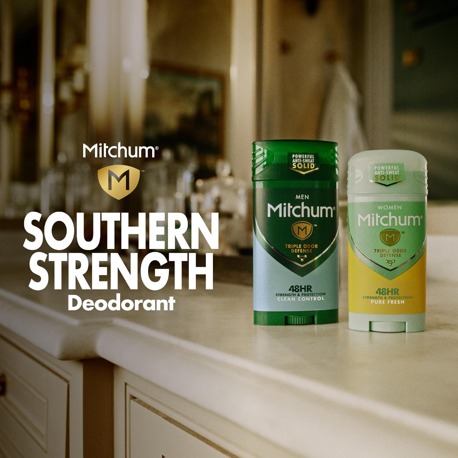 Mitchum Men Advanced Control Ice Fresh 48HR deodorant stick 100ml green packaging