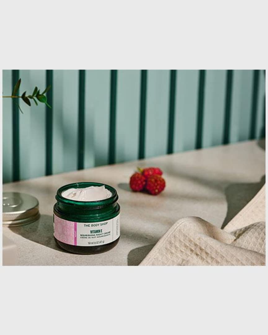 The Body Shop Vitamin E Nourishing Night Cream 50ml jar