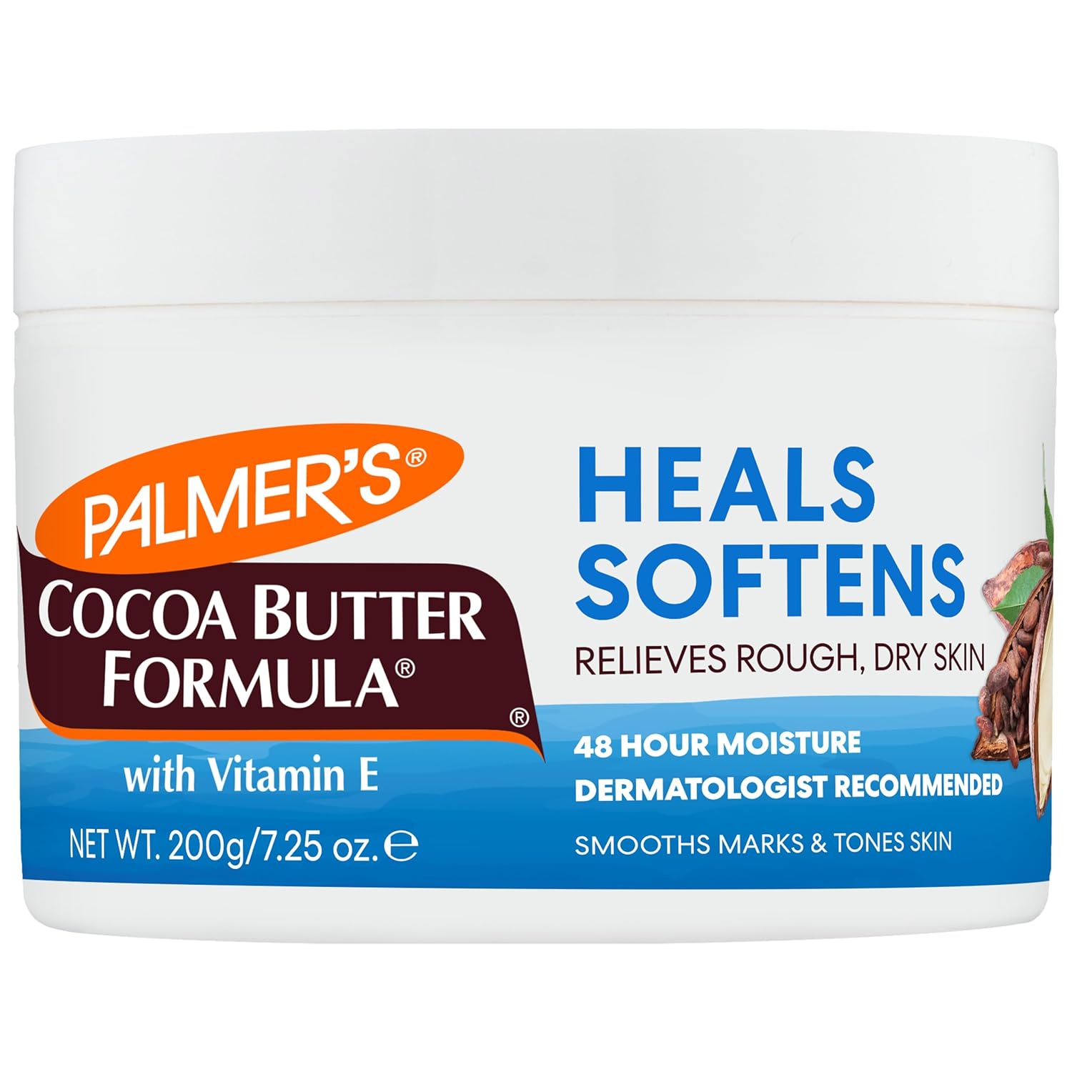 Palmer's Cocoa Butter Formula Daily Skin Therapy Solid Balm 200g with Vitamin E