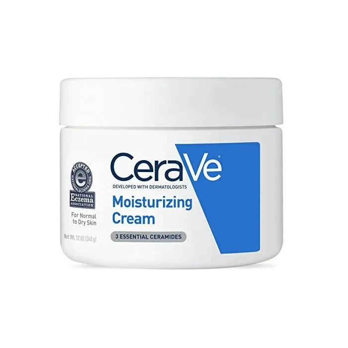 CeraVe Moisturising Cream 340g white jar with blue label
