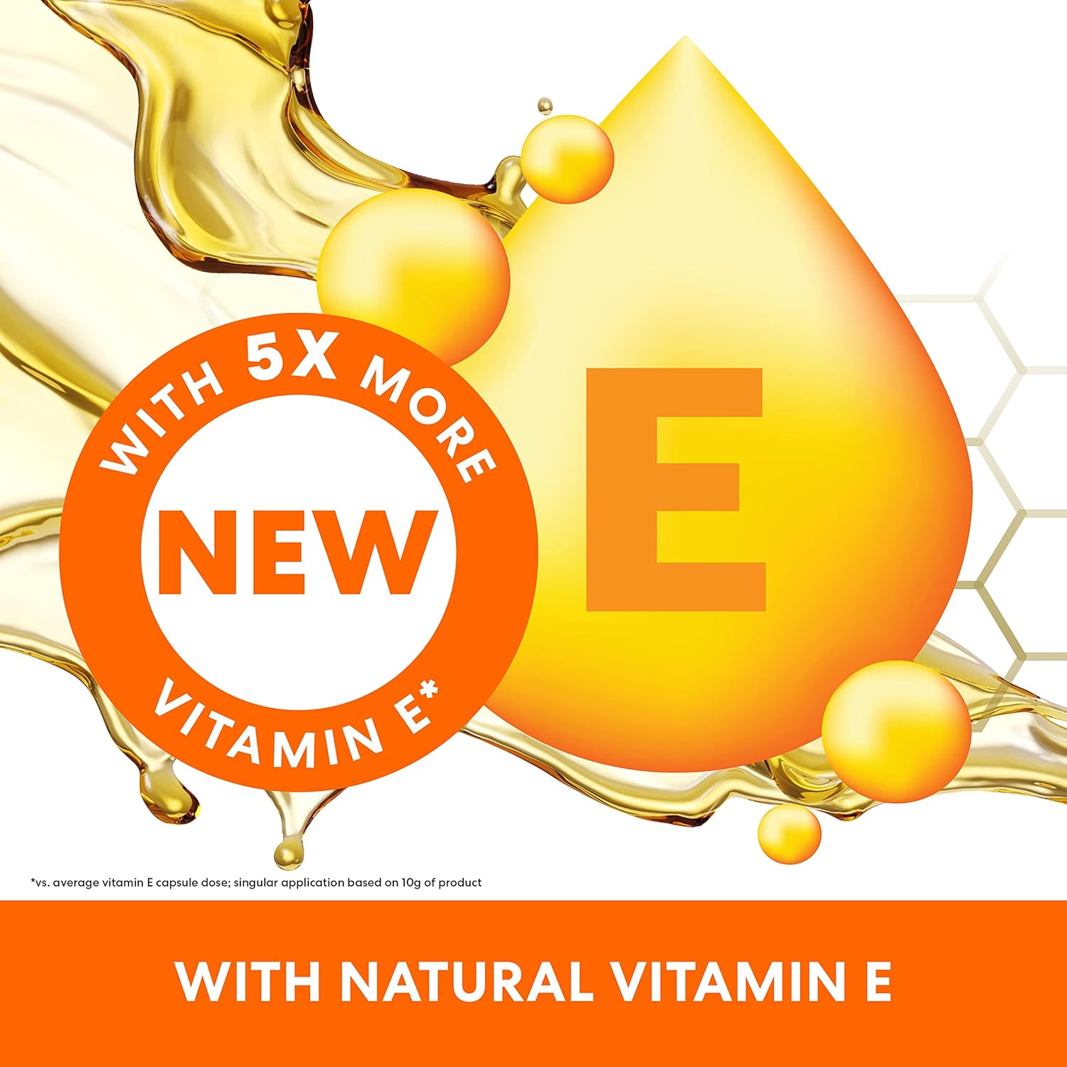 Palmer's Natural Vitamin E Body Lotion 250 ml yellow bottle with oil droplets