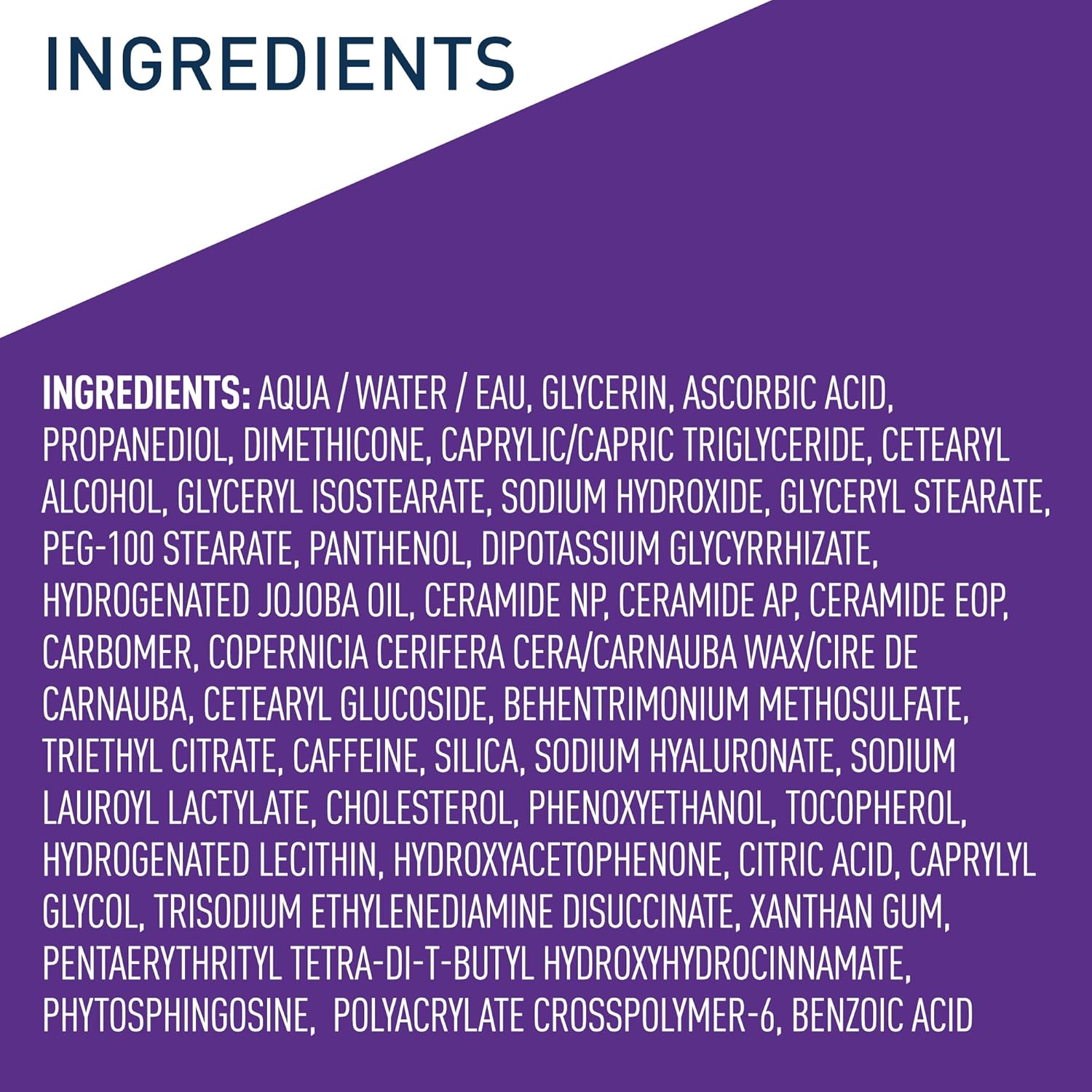 CeraVe Skin Renewing Vitamin C Eye Cream 15 ml purple container