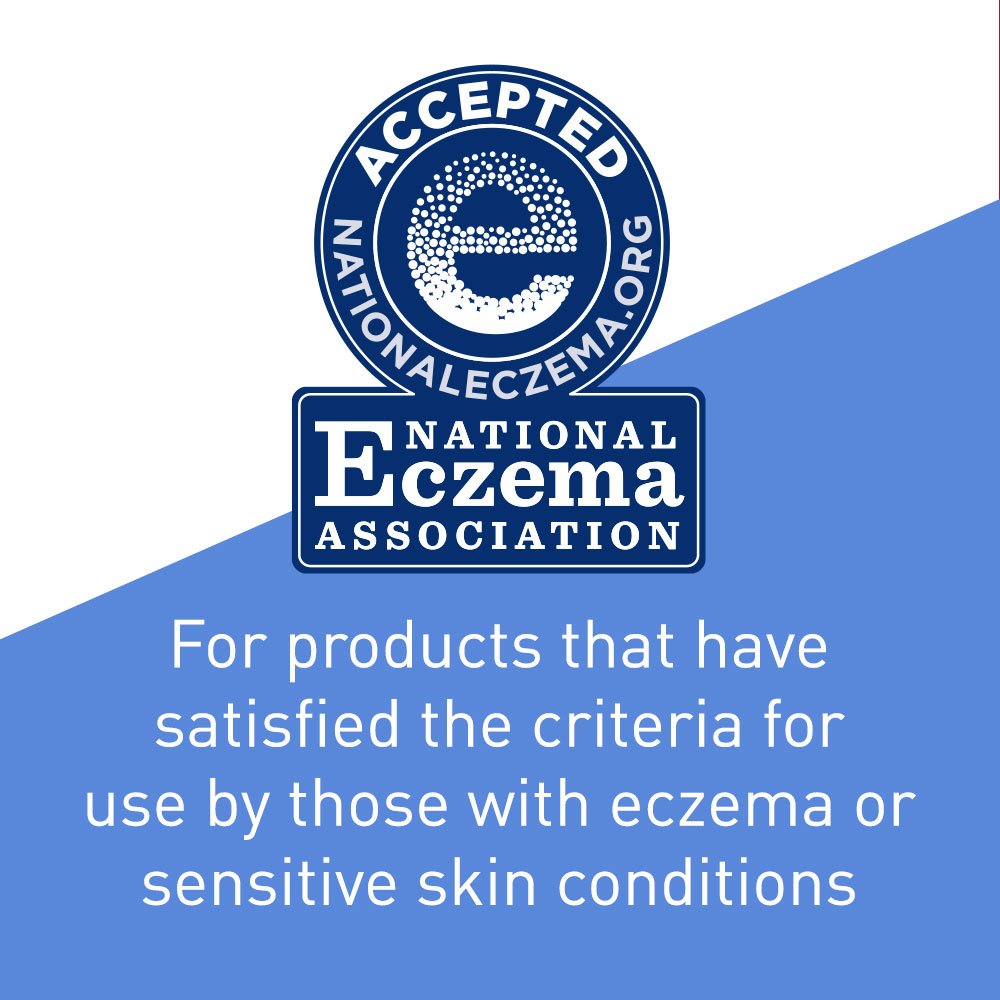 CeraVe Baby Wash and Shampoo 8 fl oz bottle with National Eczema Association seal