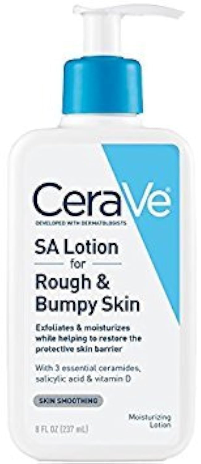 CeraVe SA Lotion for Rough and Bumpy Skin, 237ml pump bottle