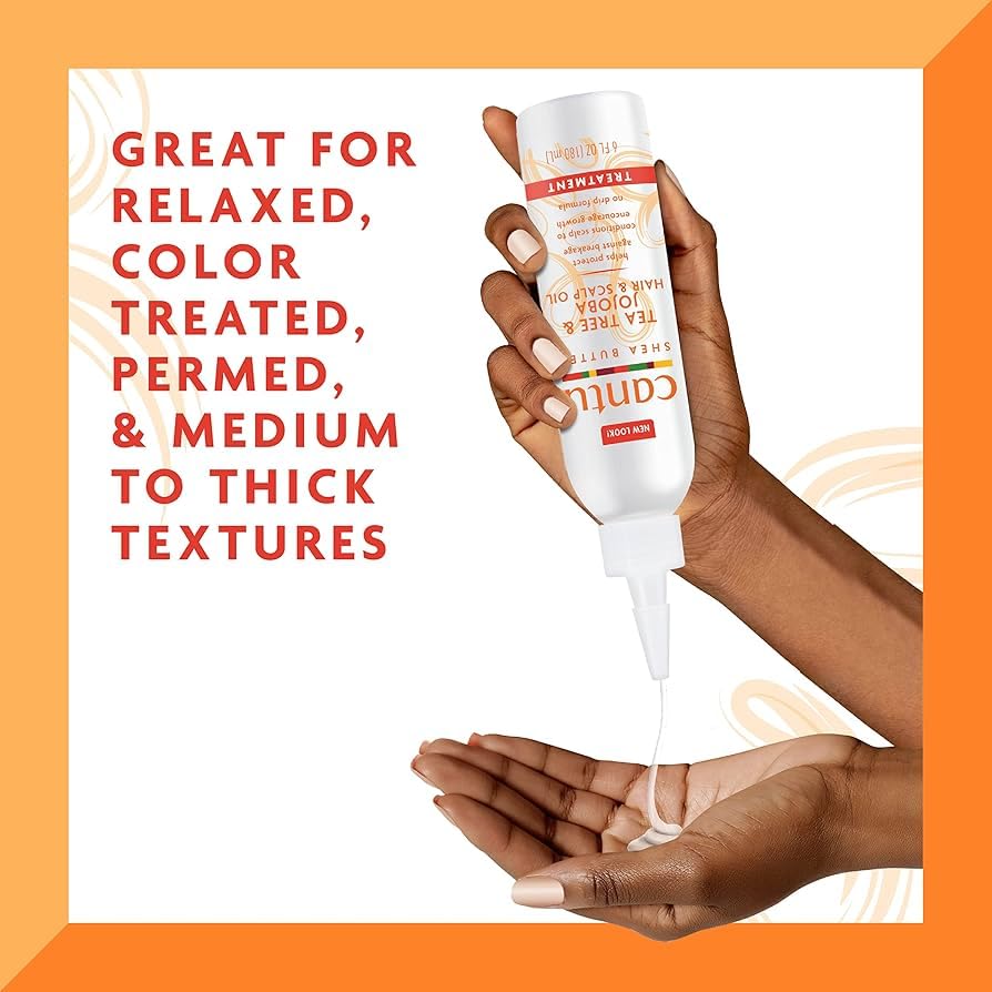 Cantu Shea Butter Coconut Curling Cream 340g white tube for natural hair