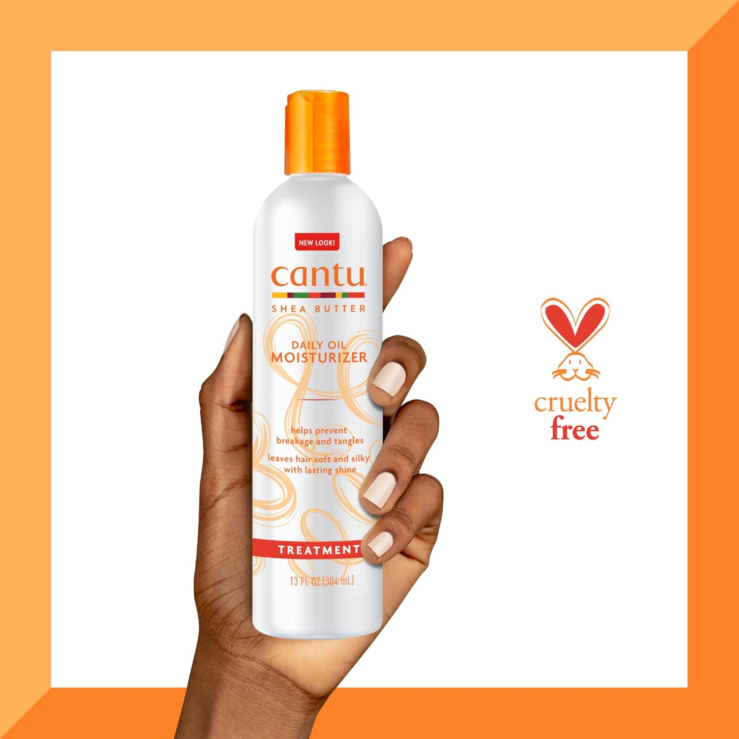 Cantu Shea Butter Daily Oil Moisturizer hair treatment, 13 fl oz bottle