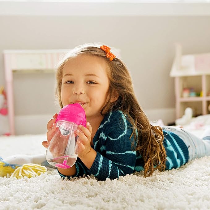 Munchkin Click Lock Tip & Sip pink sippy cup 296ml for 12 months plus