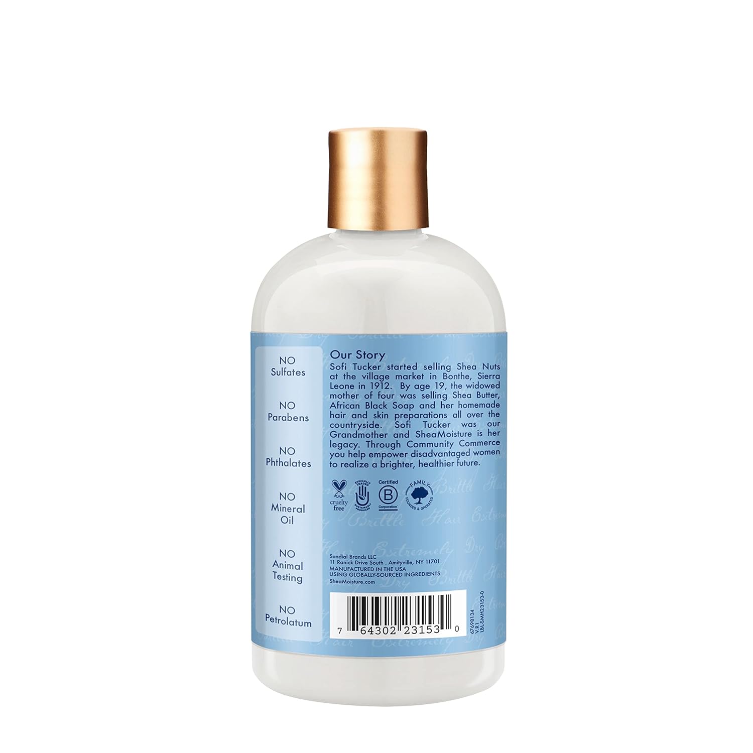 SheaMoisture Manuka Honey & Yogurt Hydrate & Repair Shampoo 384ml bottle
