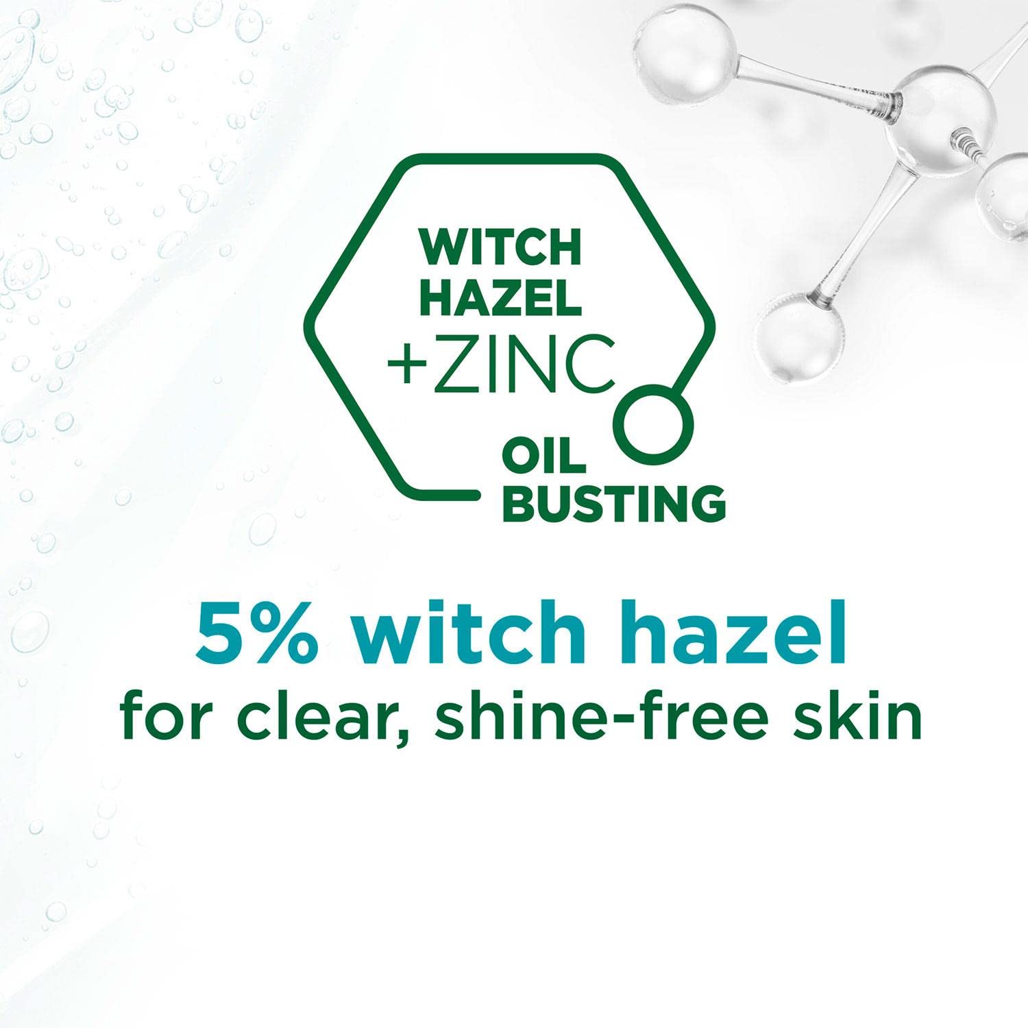 Simple Daily Skin Detox Purifying Gel Facial Wash 150ml with witch hazel