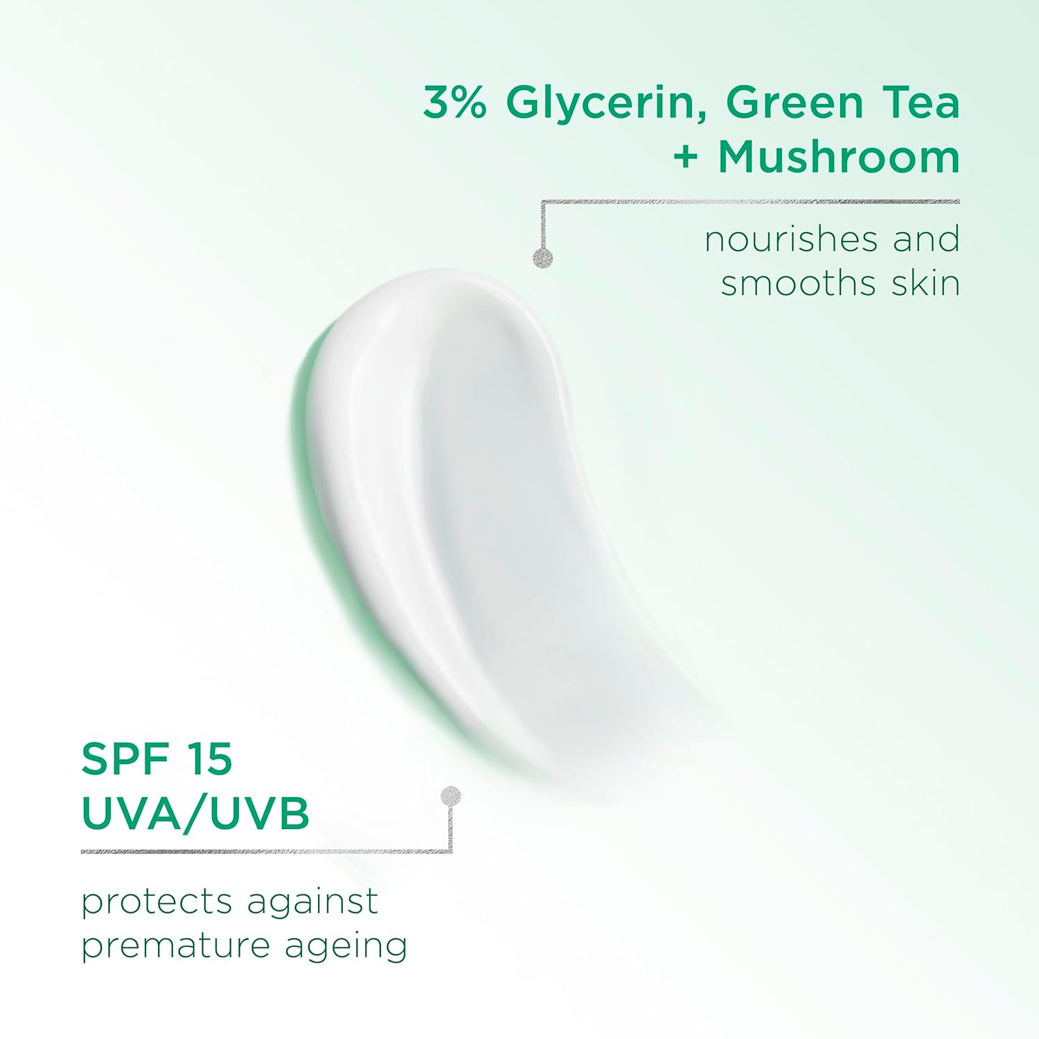 Simple Regeneration Age Resisting Day Cream SPF 15 50ml white jar with green tint