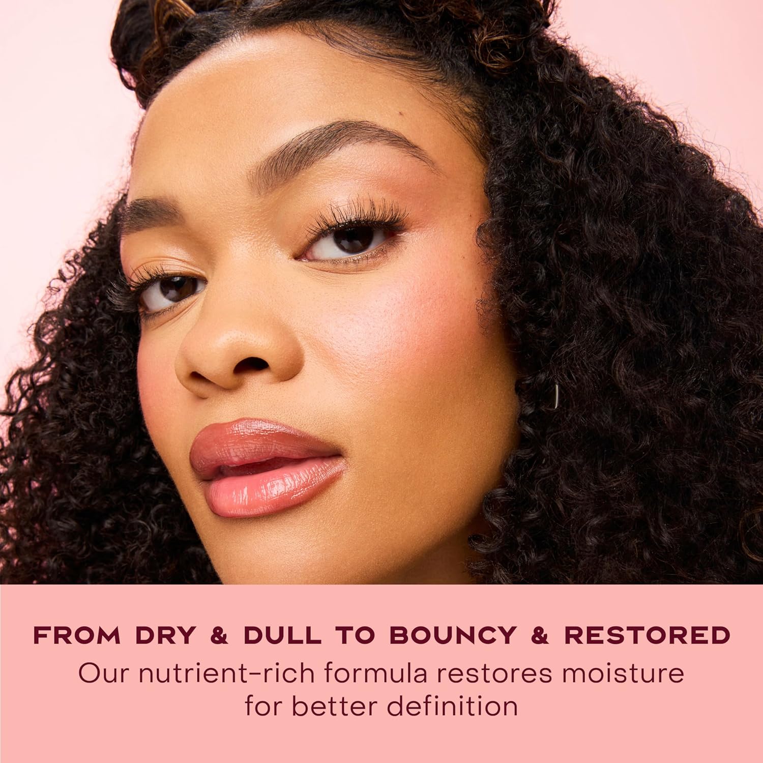 SheaMoisture Coconut & Hibiscus Curl & Shine Hair Masque 340ml jar