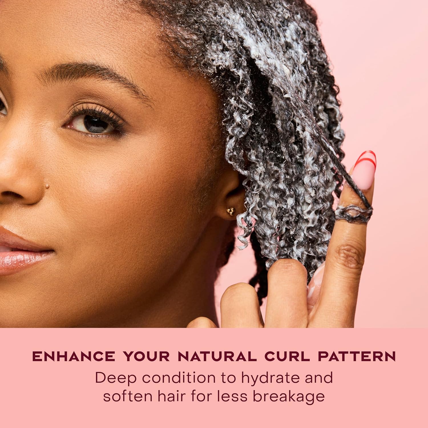 SheaMoisture Coconut & Hibiscus Curl & Shine Hair Masque 340ml jar