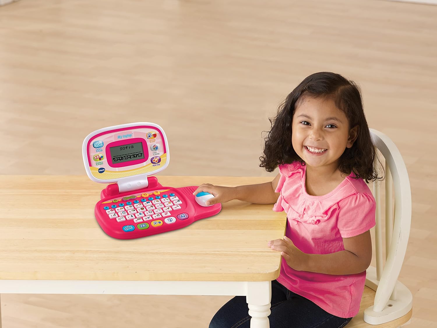 VTech My Laptop pink educational toy computer for children aged 3-6 years