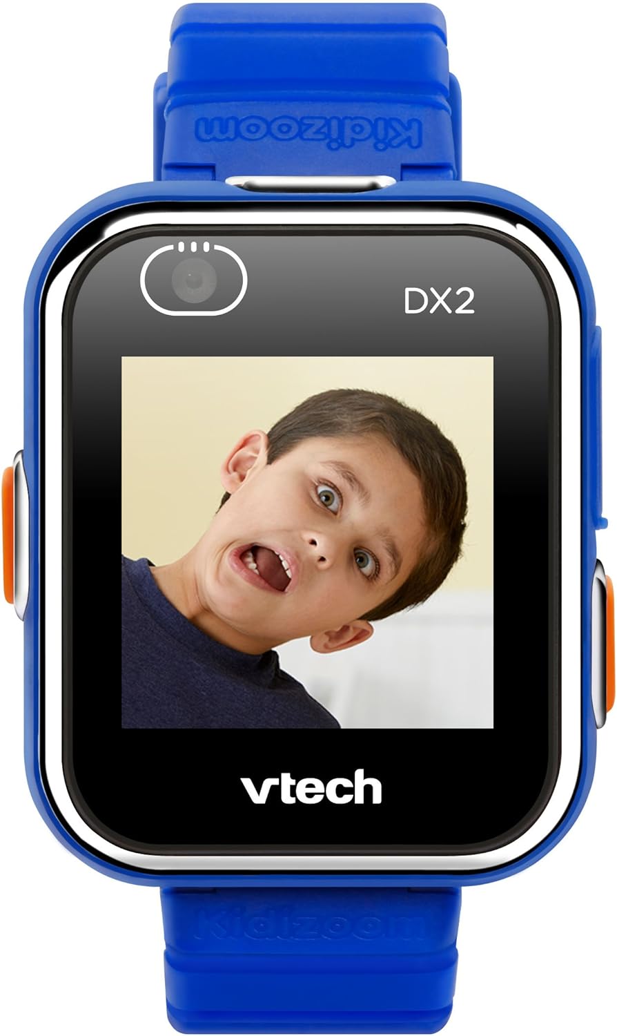 VTech KidiZoom Smartwatch DX2 blue with camera display screen
