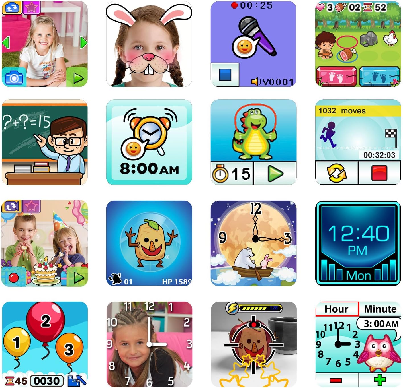 VTech KidiZoom Smartwatch DX2 with interactive games and activities