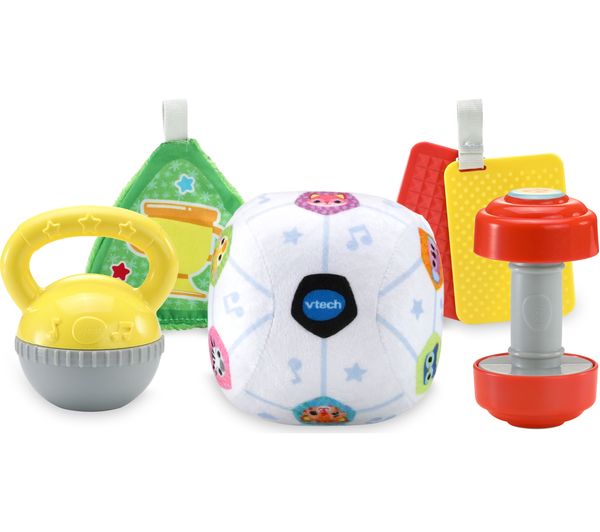Vtech Play Dream Kicking Piano white soft activity toy with accessories