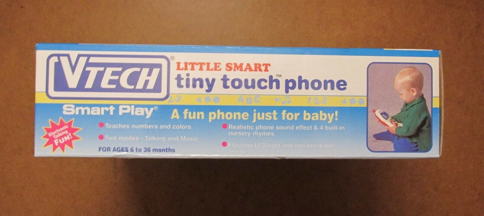 VTech Little Smart Tiny Touch Phone for babies 6-36 months