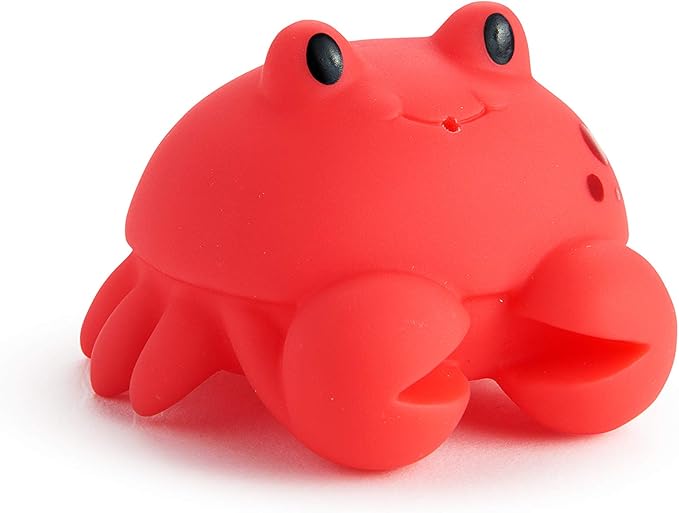 Munchkin red crab Ocean Buddies bath squirter toy for infants