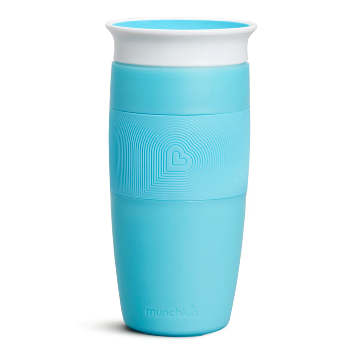 Munchkin Miracle 360° sippy cup 414ml turquoise and white for toddlers