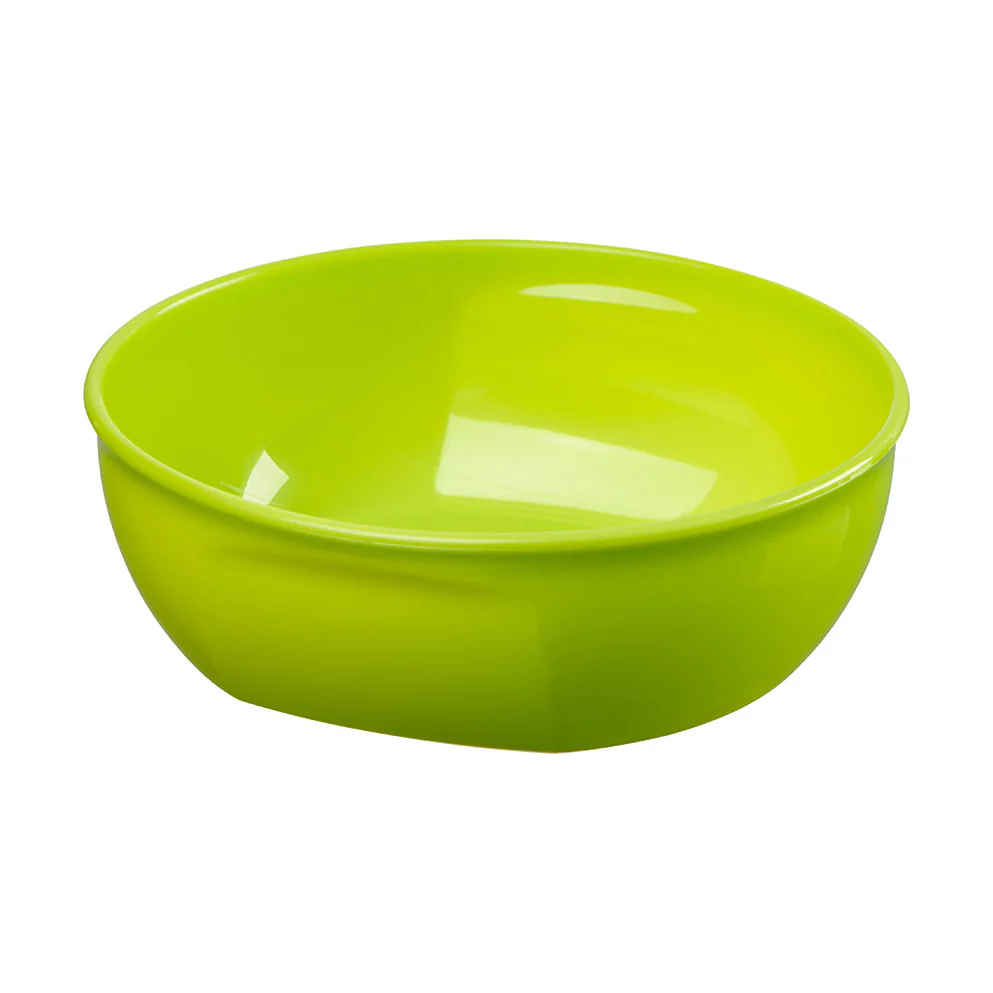 Vital Baby Nourish Perfectly Simple lime green baby bowl pack of five