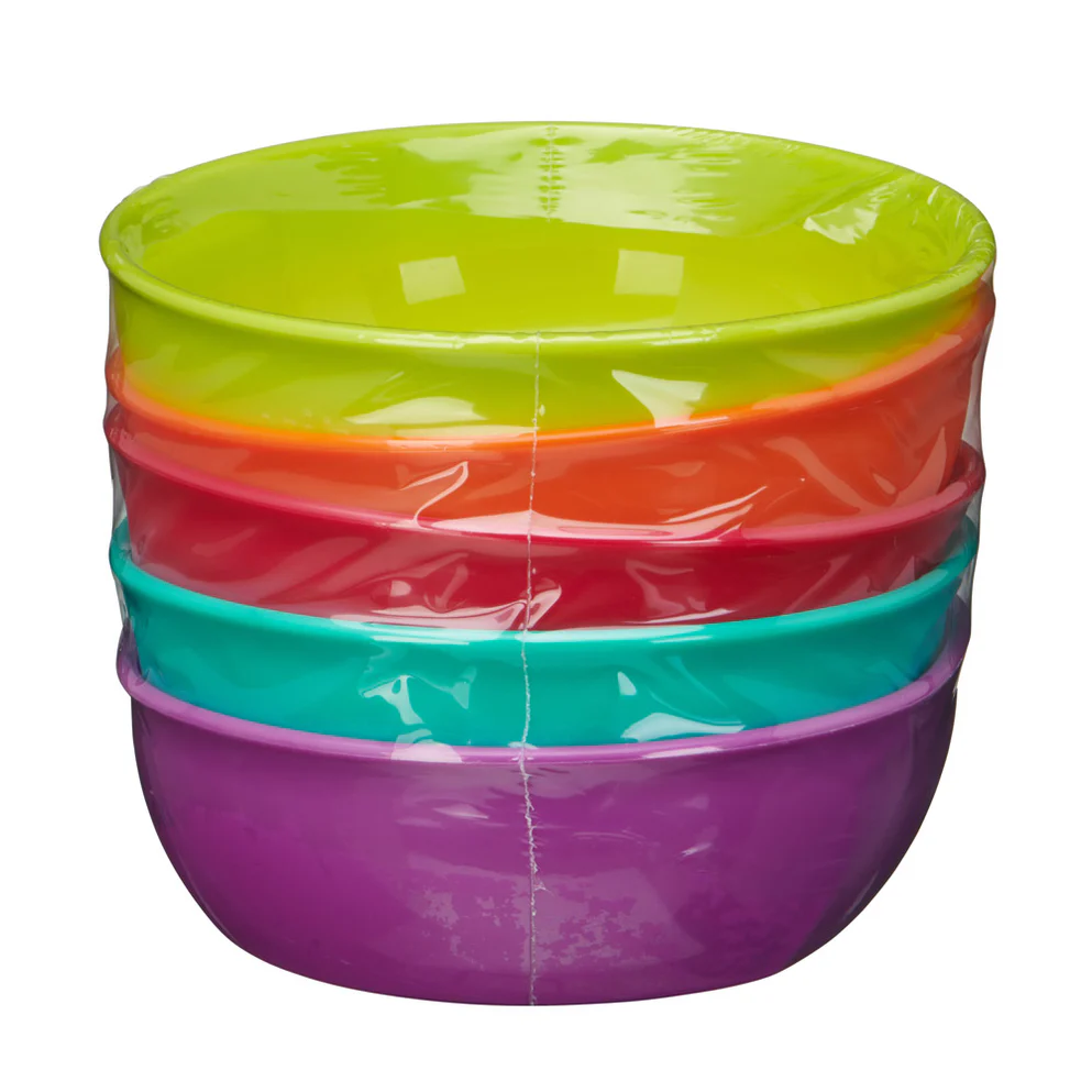Vital Baby Nourish Perfectly Simple Bowls, five pack, multicolour