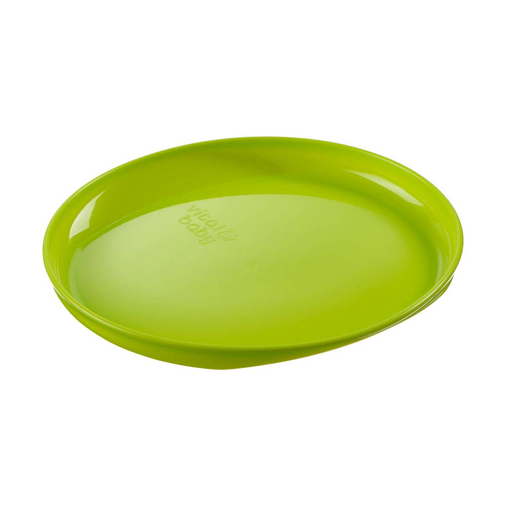 Vital Baby NOURISH Perfectly Simple lime green plate, 5 pack