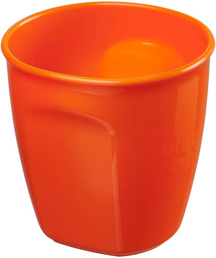 Vital Baby NOURISH Perfectly Simple orange drinking cup for babies