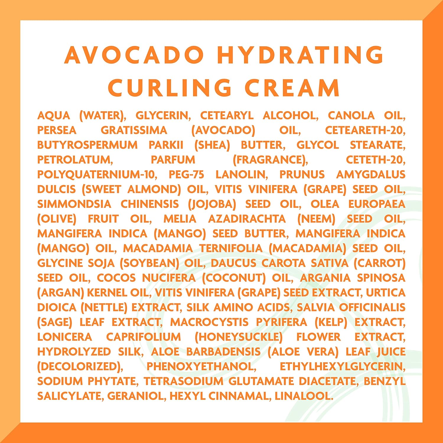 Cantu Avocado Hydrating Curling Cream hair styling product