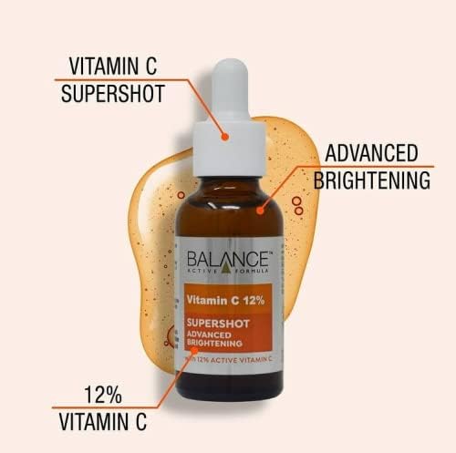 Balance Active Formula 12% Vitamin C Advanced Brightening Supershot Serum 30ml bottle