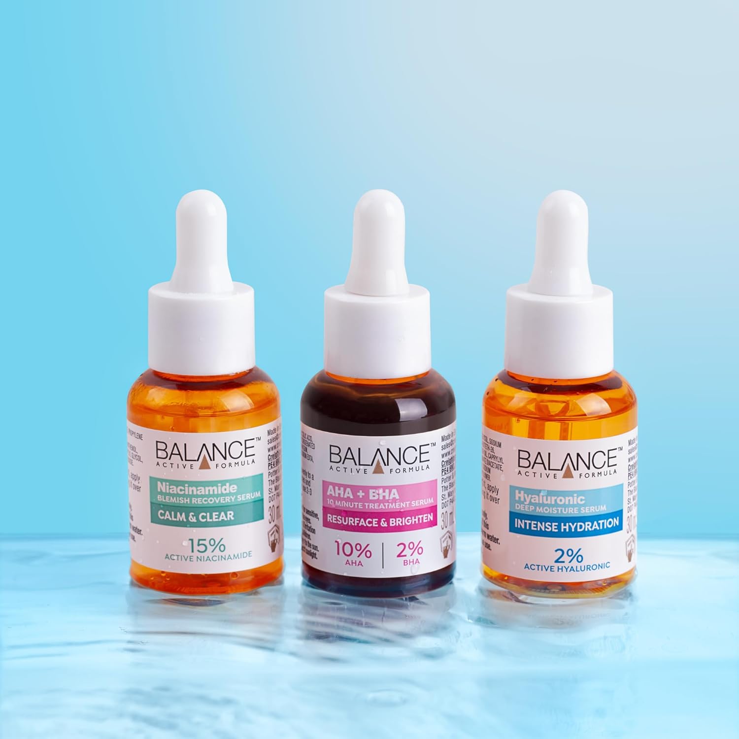 Balance Active Formula Niacinamide Blemish Recovery Serum 30ml dropper bottle