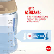 Nuk First Choice Temperature Control bottles 300ml four-pack for newborns