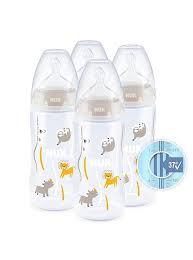 Nuk First Choice Temperature Control bottles 300ml four-pack for newborns