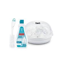 Nuk Baby Bottle Cleanser 500ml with brush and steriliser unit