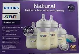 Philips Avent Natural Response 3.0 newborn bottle starter set with teats