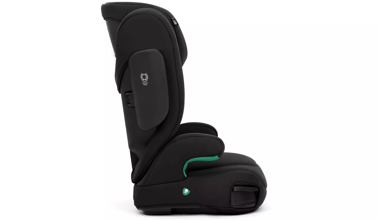 Joie i-Trillo i-Size R129 black belted booster car seat with green accent