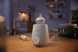 Philips Avent SCF355/00 Quick Bottle Warmer white compact device
