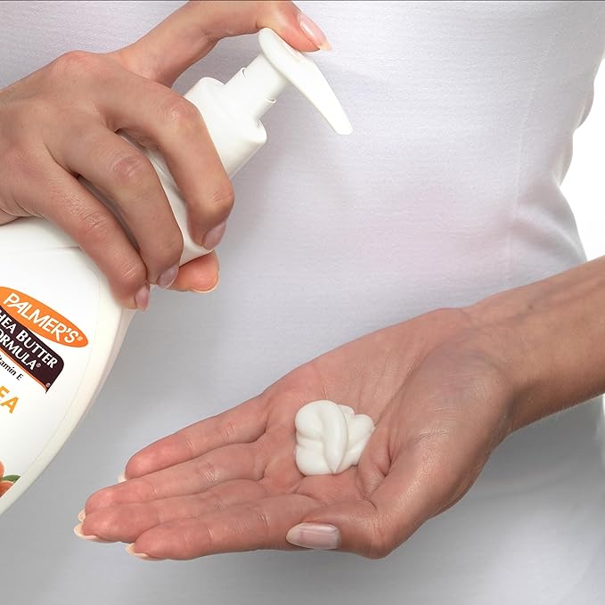 Palmer's Raw Shea Nourish Body Lotion 250ml pump bottle white