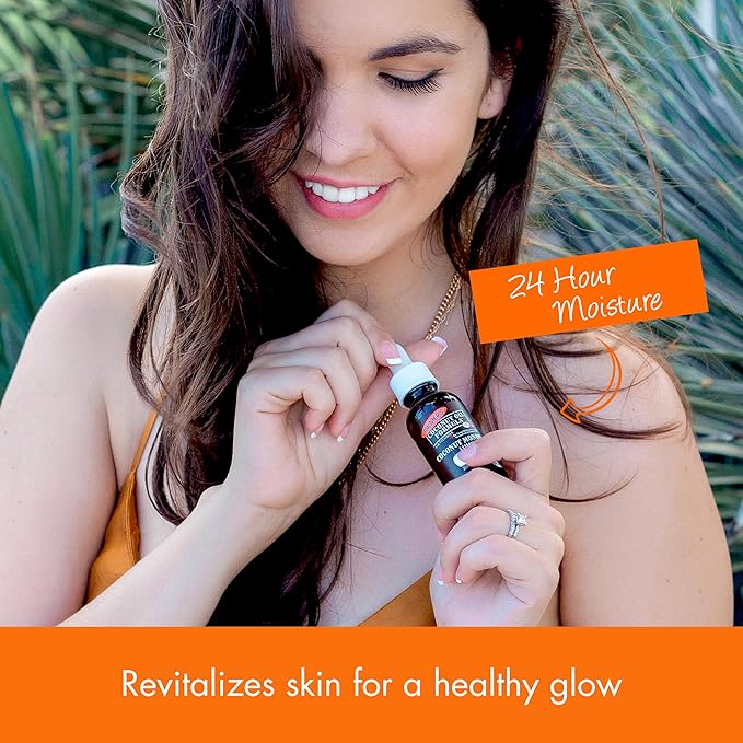 Palmer's Coconut Monoi Luminous Hydration Facial Oil 30ml bottle with white pump dispenser