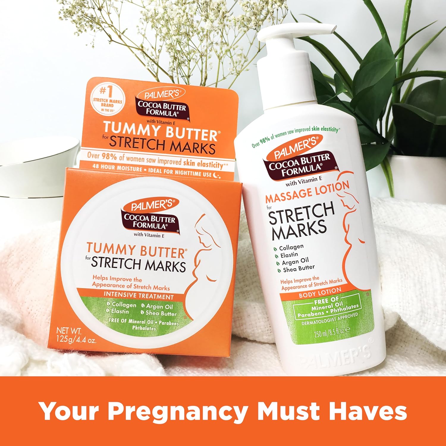 Palmer's Cocoa Butter Formula Massage Lotion for stretch marks 250ml bottle