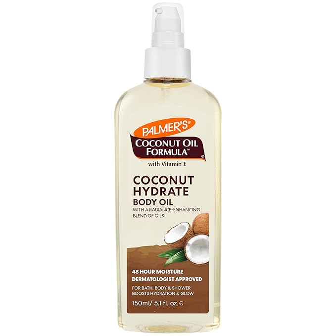 Palmer's Coconut Hydrate Body Oil 5.1 fl oz spray bottle