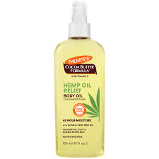 Palmer's Cocoa Butter Formula Hemp Oil Calming Relief Body Oil 150ml spray bottle