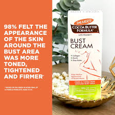 Palmer's Cocoa Butter Formula Bust Cream 125ml jar with green leaf