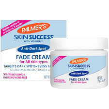 Palmer's Skin Success Anti-Dark Spot Fade Cream white jar with packaging