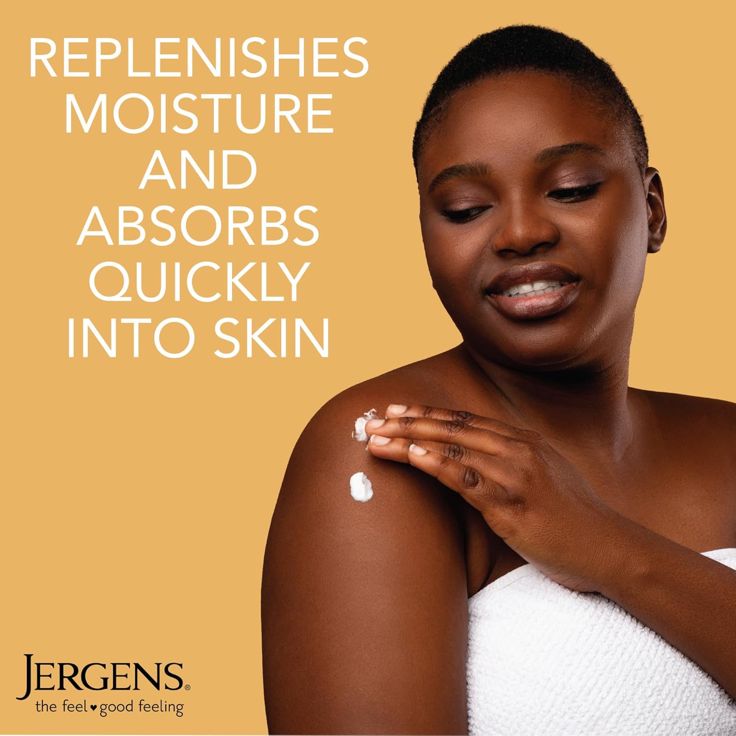 Jergens Skin Firming Toning Moisturizer 496 ml bottle for body hydration