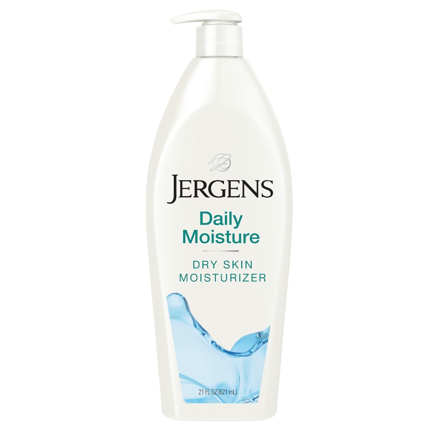 Jergens Daily Moisture Dry Skin Moisturizer 621ml pump bottle
