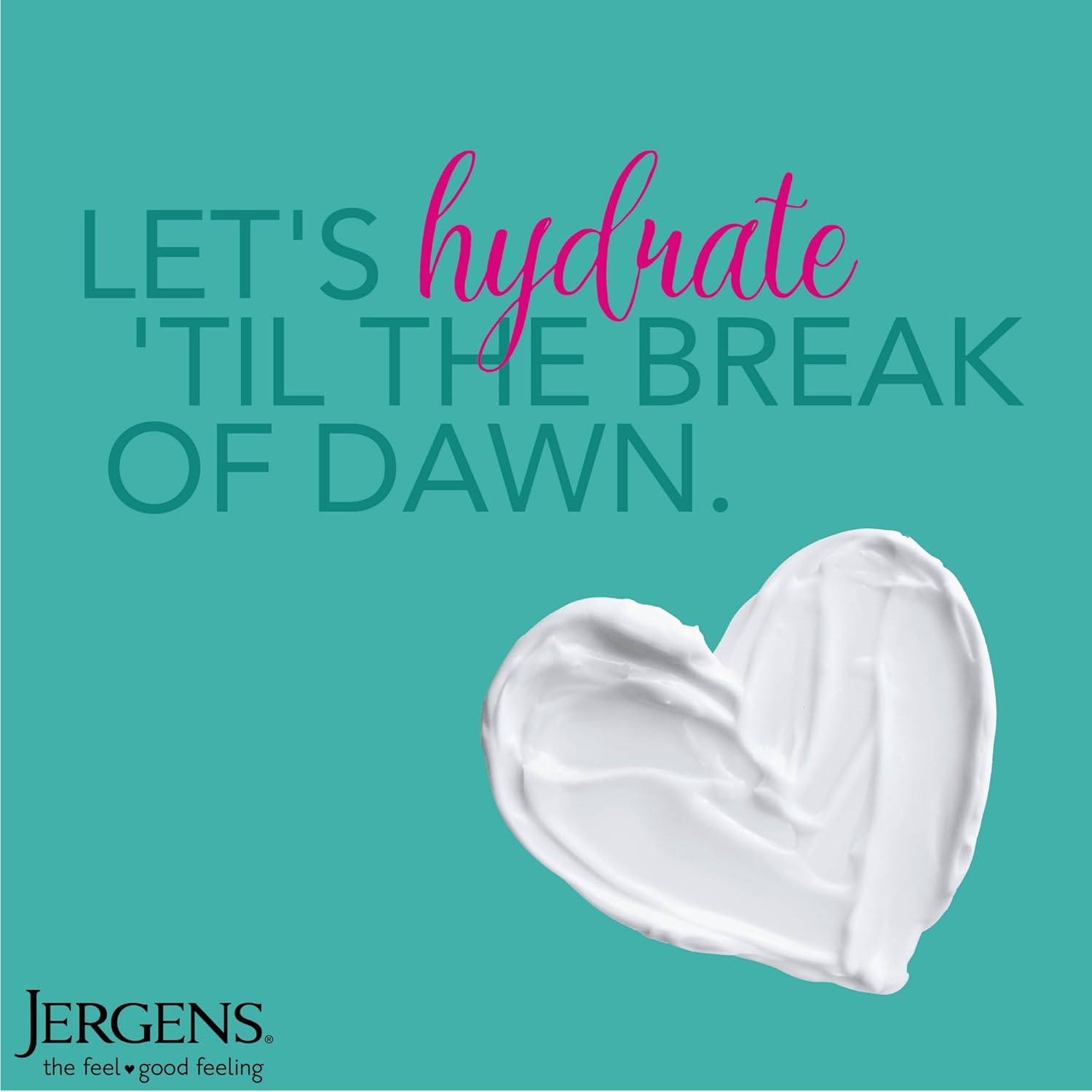 Jergens Daily Moisture lotion 621ml for dry skin hydration