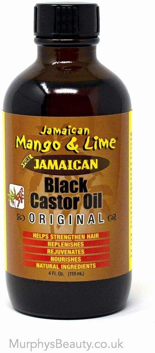 Jamaican Mango & Lime Black Castor Oil Original 118 ml bottle