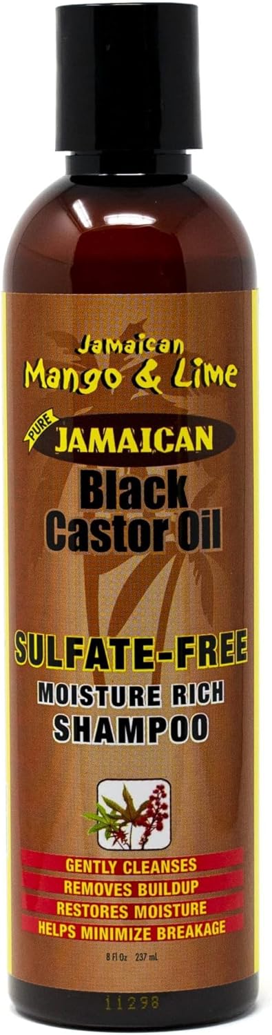 Jamaican Mango & Lime Black Castor Oil Moisture Rich Shampoo 237ml bottle