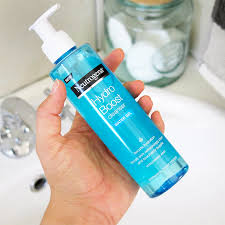 Neutrogena Hydro Boost Water Gel Cleanser 200ml blue bottle with pump dispenser