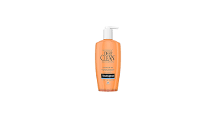 Neutrogena Deep Clean Facial Cleanser 200ml pump bottle orange